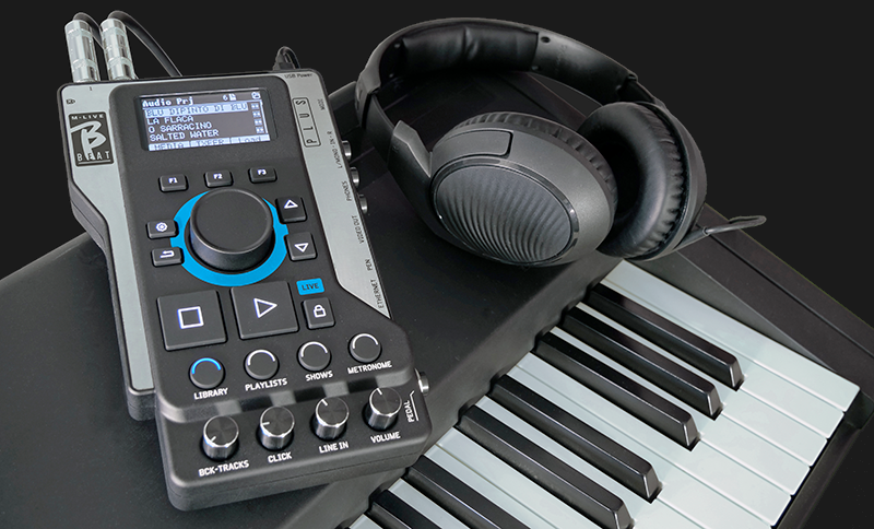 M-Live B-Beat PLUS live setup
